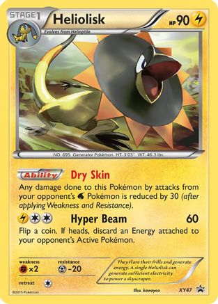 Heliolisk XY47/211 - Promo - Holofoil