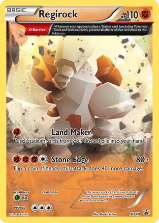 Regirock XY49/211 - Promo - Holofoil