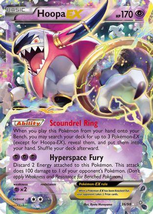 Hoopa EX 036/98/98 - Ultra Rare - Holofoil