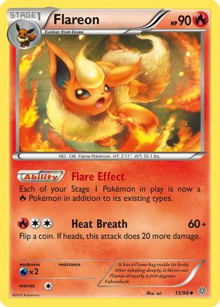 Flareon 013/98/98 - Uncommon