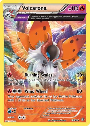 Volcarona (18) 018/98/98 - Rare