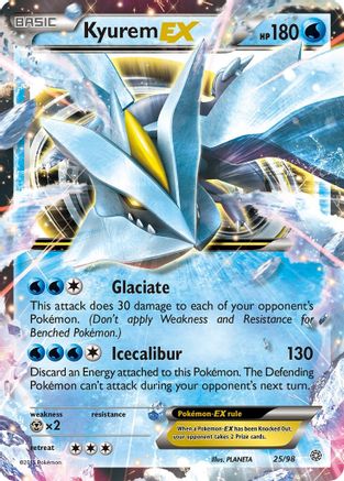 Kyurem EX 025/98/98 - Ultra Rare - Holofoil