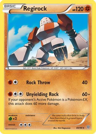 Regirock 040/98/98 - Rare