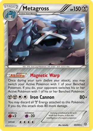 Metagross (49) 049/98/98 - Rare