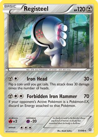Registeel 051/98/98 - Rare