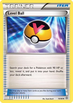 Level Ball 076/98/98 - Uncommon