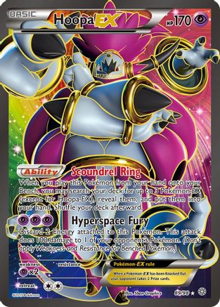 Hoopa EX (89 Full Art) 089/98/98 - Ultra Rare - Holofoil