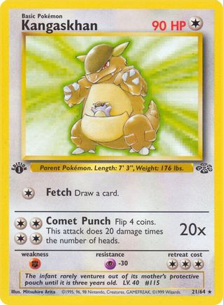 Kangaskhan (21) 021/64/64 - Rare - Unlimited