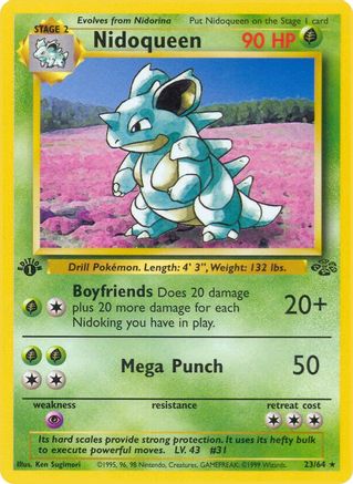 Nidoqueen (23) 023/64/64 - Rare - Unlimited