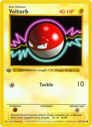 Voltorb 067/102 - Common - Unlimited