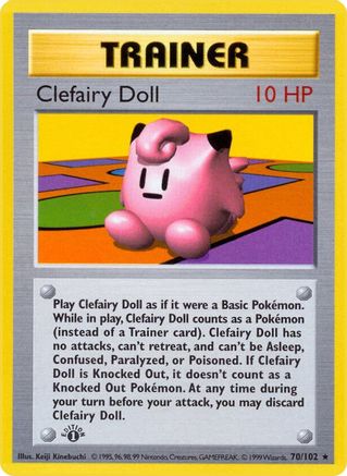 Clefairy Doll 070 - Rare - Unlimited