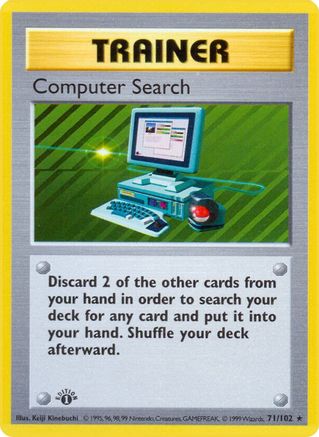 Computer Search 071/102 - Rare - 1st Edition