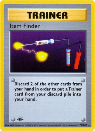 Item Finder 074/102 - Rare - Unlimited
