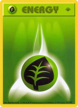 Grass Energy 099/102 - Common - 1st Edition