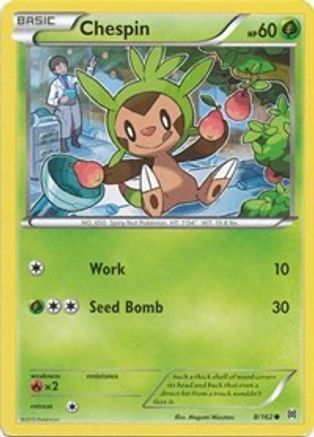 Chespin (8) 008/162/162 - Common