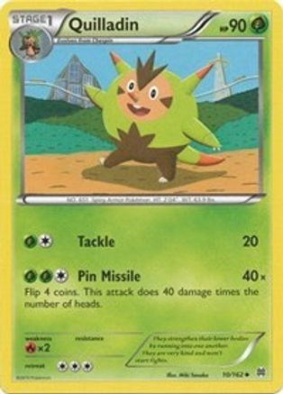 Quilladin 010/162/162 - Uncommon