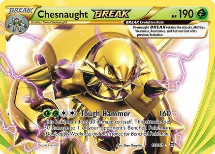 Chesnaught BREAK 012/162/162 - Ultra Rare - Holofoil