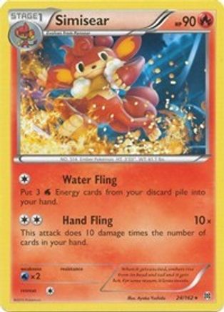 Simisear 024/162 - Rare