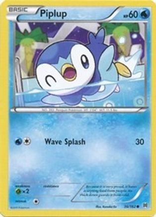 Piplup 036/162/162 - Common