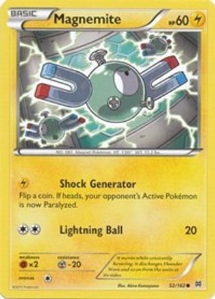 Magnemite (52) 052/162 - Common