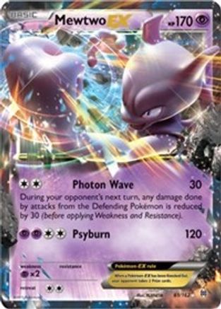 Mewtwo EX (61) 061/162/162 - Ultra Rare - Holofoil