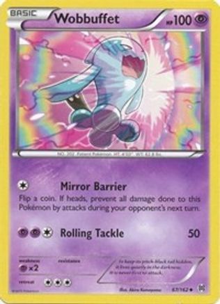 Wobbuffet 067/162/162 - Uncommon