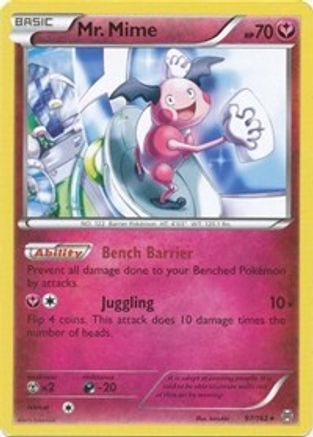 Mr. Mime 097/162/162 - Rare