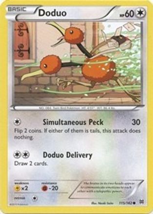 Doduo (115) 115/162 - Common