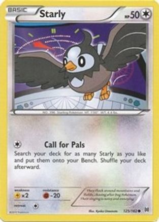 Starly 125/162 - Common