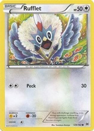 Rufflet 129/162/162 - Common