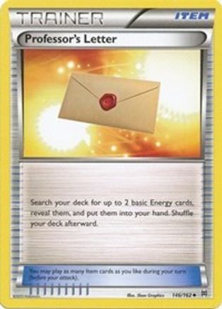 Professor's Letter 146/162/162 - Uncommon