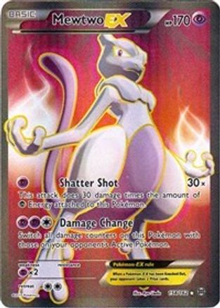 Mewtwo EX (158 Full Art) 158/162/162 - Ultra Rare - Holofoil