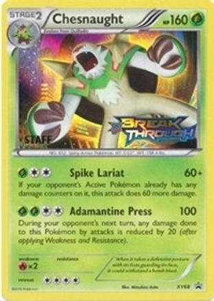 Chesnaught XY68 - Promo - Holofoil