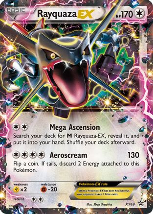 Rayquaza EX (Shiny) XY69/211 - Promo - Holofoil