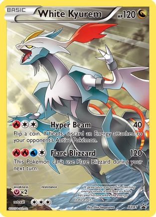 White Kyurem (Full Art Promo) XY81/211 - Promo - Holofoil