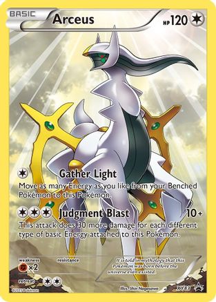 Arceus XY83/211 - Promo - Holofoil