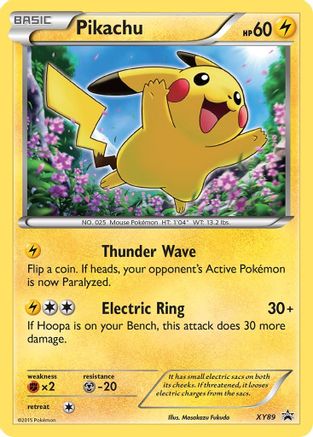 Pikachu (Collector Chest) XY89/211 - Promo - Holofoil