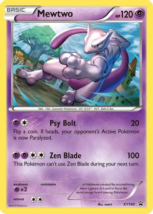 Mewtwo XY100/211 - Promo - Holofoil
