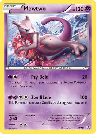 Mewtwo XY101/211 - Promo - Holofoil