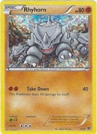 Rhyhorn 008/12/12 - Promo - Holofoil