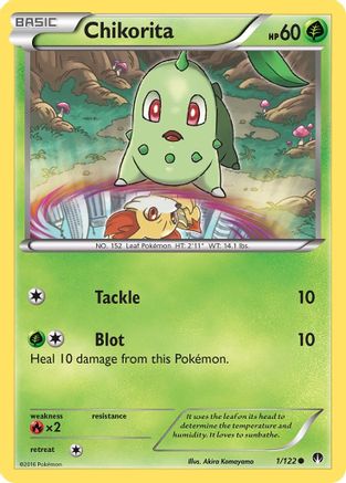 Chikorita 001/122/122 - Common