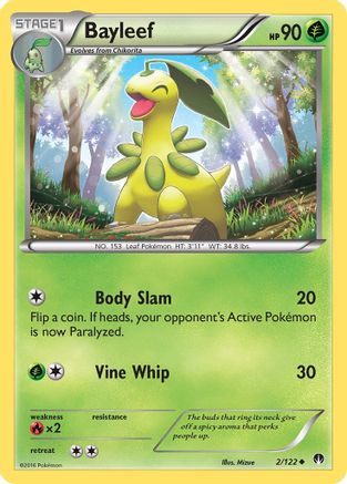 Bayleef 002/122/122 - Uncommon