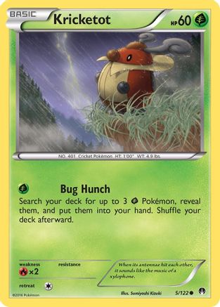 Kricketot 005/122/122 - Common