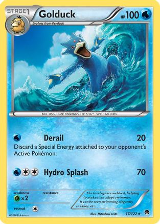 Golduck 017/122 - Rare