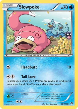 Slowpoke 019/122/122 - Common