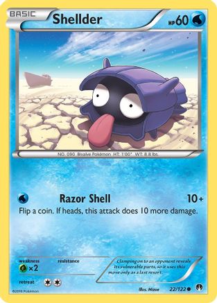 Shellder (22) 022/122/122 - Common