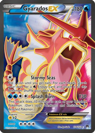 Gyarados EX (Full Art) 114/122/122 - Ultra Rare - Holofoil