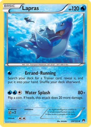 Lapras 028/122/122 - Uncommon