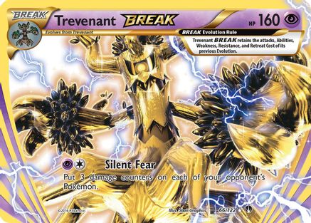 Trevenant BREAK 066/122/122 - Rare BREAK - Holofoil