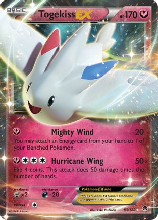 Togekiss EX 083/122/122 - Ultra Rare - Holofoil